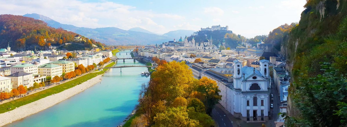 Stadt Salzburg im Herbst © TVB Puch - Gerber